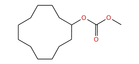 Methyl cyclododecyl carbonate